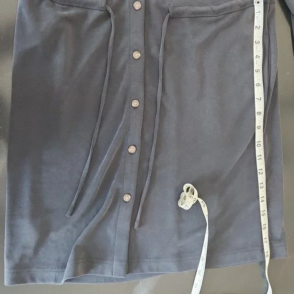 Lou & Grey for LOFT Softblend Black Dress With Pockets XS - Picture 9 of 10